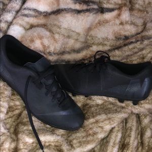 Triple Black Nike Cleats